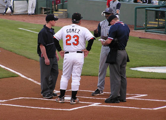 Exchanging the Line ups - Salisbury, Md